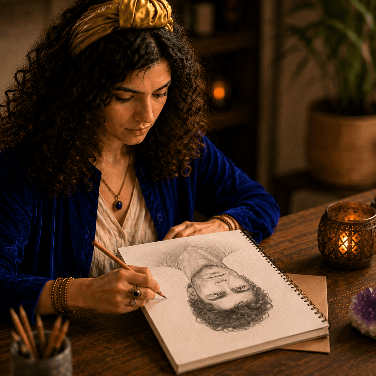 Step 3 - Your Soulmate Sketch Is Created