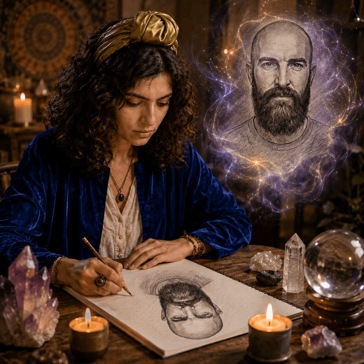 Tina Aldea Psychic Artist 1