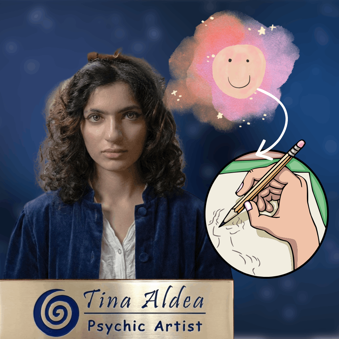 What is Tina Aldea Psychic Artist